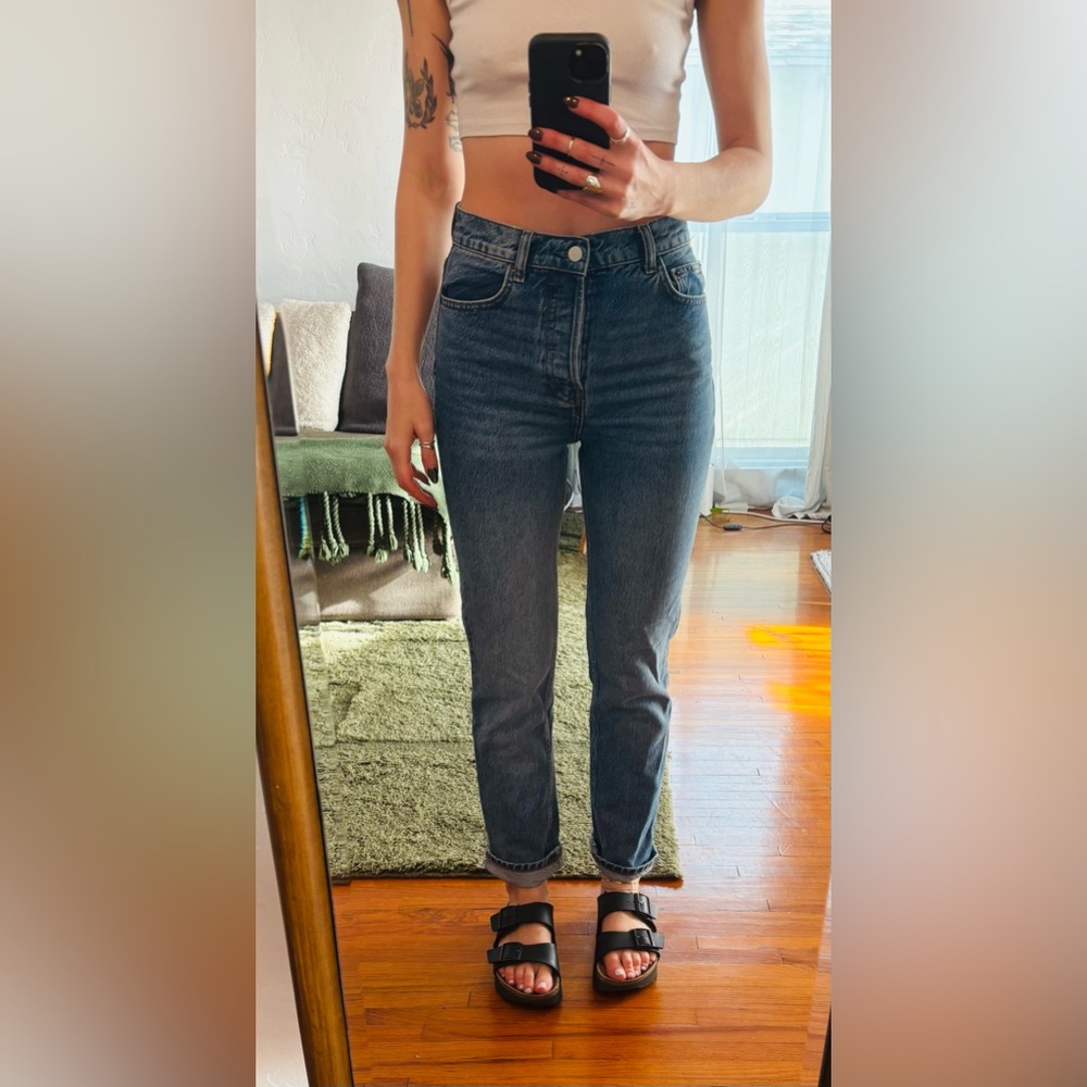 Reformation Cynthia Denim Colorado Wash